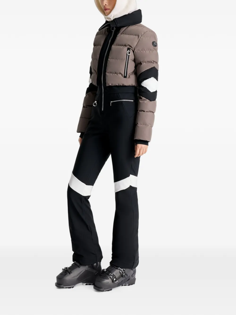 Fusalp Clarisse quilted ski suit Zwart