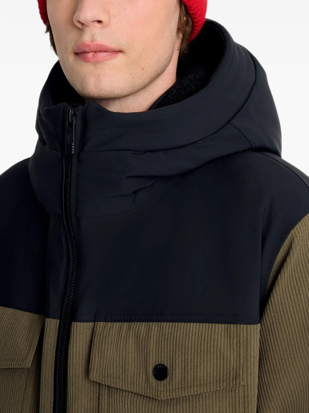 Fusalp Benamon fluwelen ski-jack Bruin