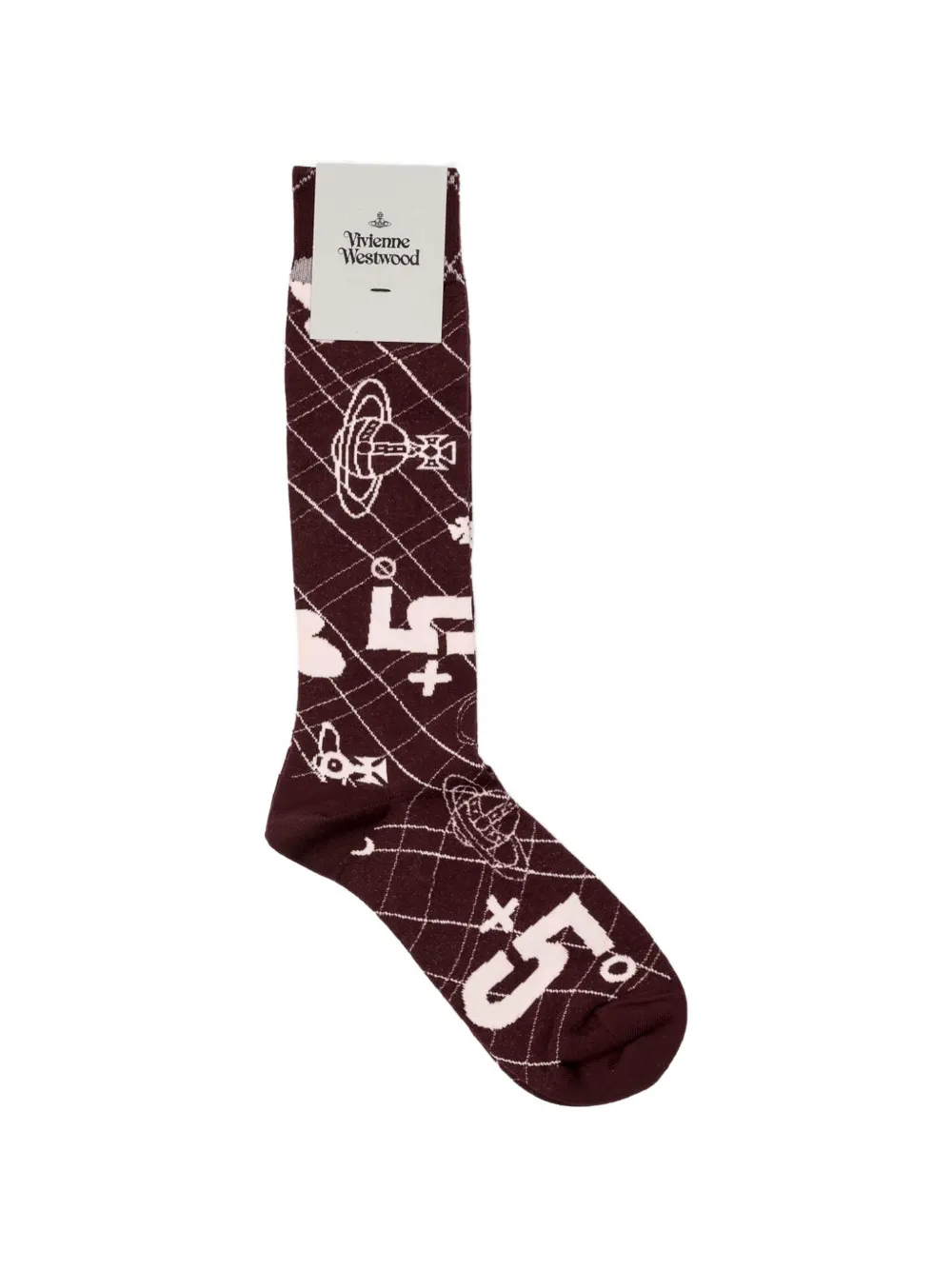 Vivienne Westwood Plus 5 graphic-print socks