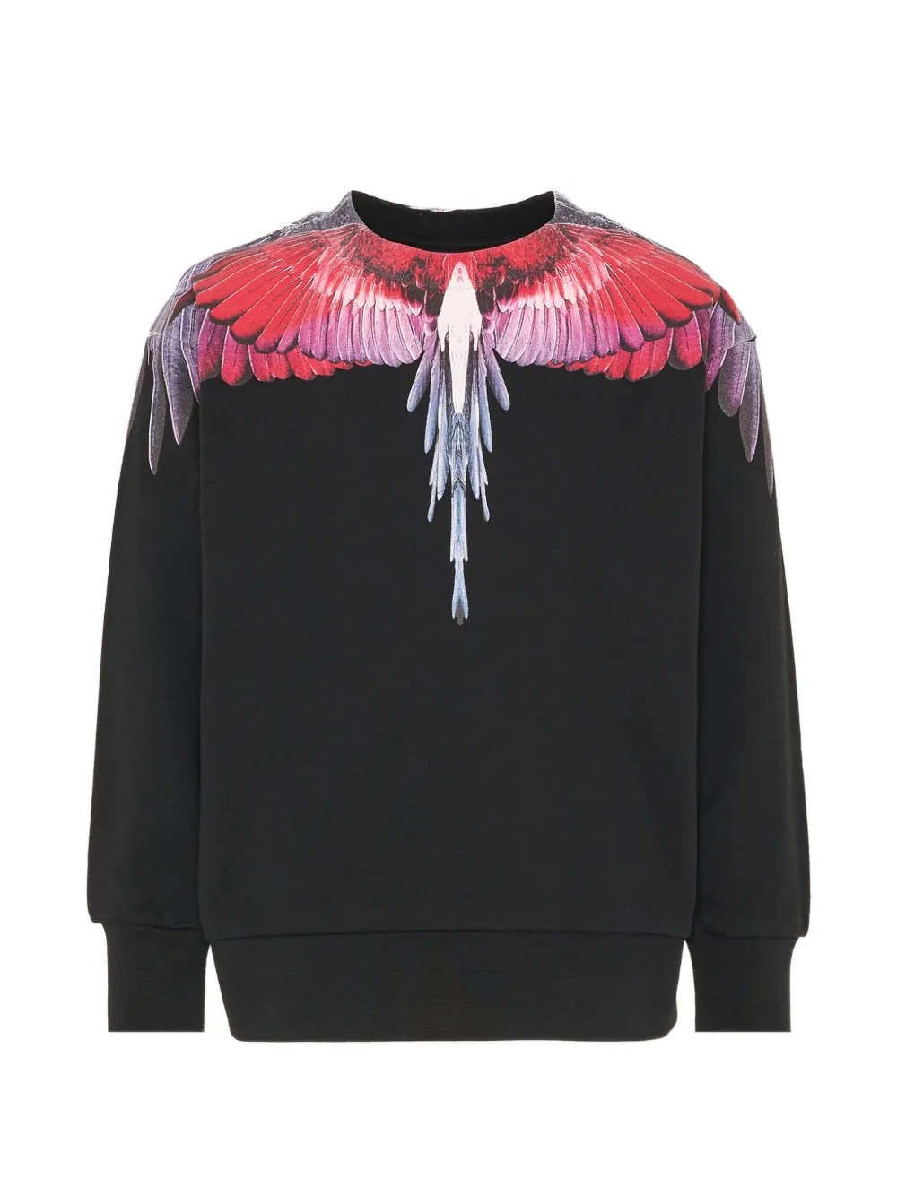 COUNTY OF MILAN Wings-print sweatshirt - Nero