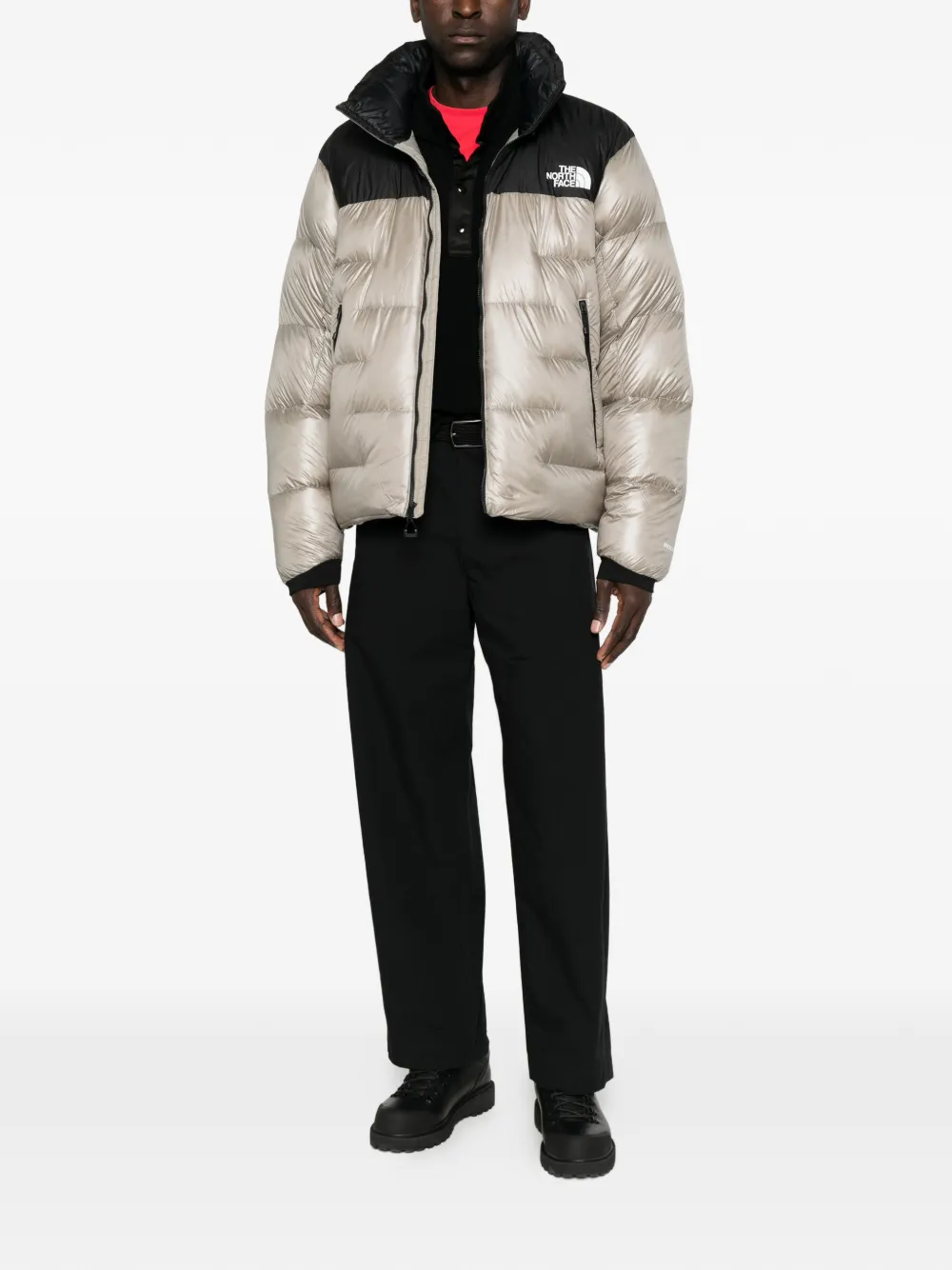 The North Face Summit Nuptse jack Grijs