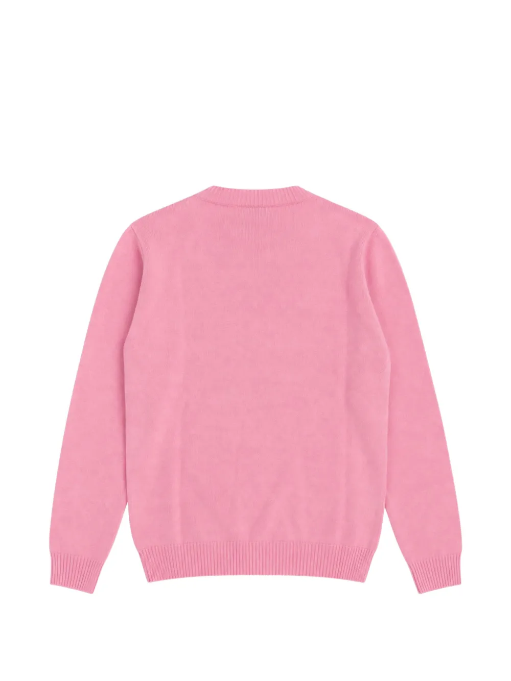 MC2 Saint Barth Kids Princess embroidered wool sweater Roze