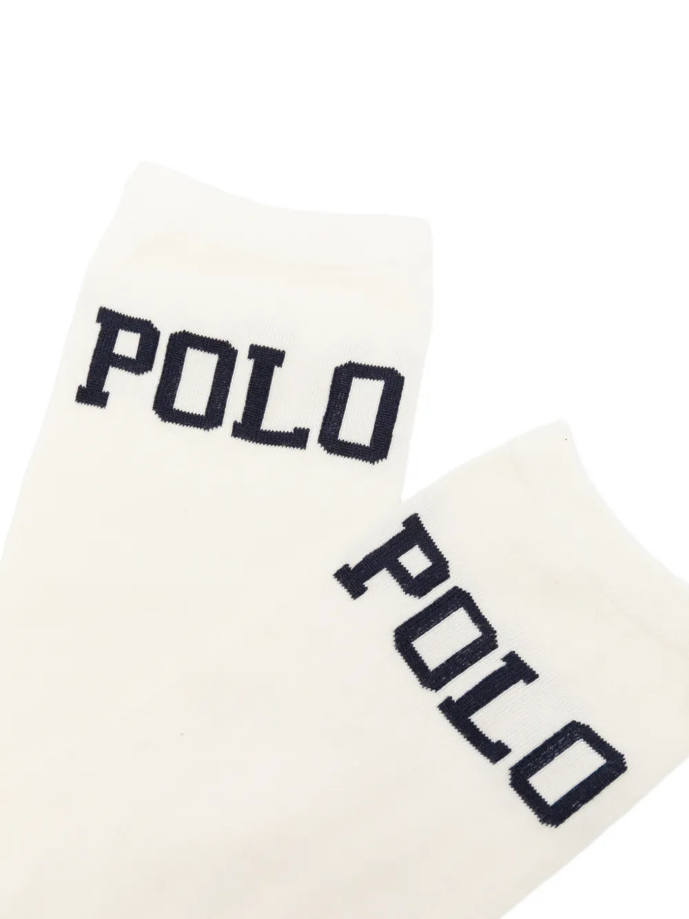 Polo Ralph Lauren Drie paar sokken met geborduurd logo Wit