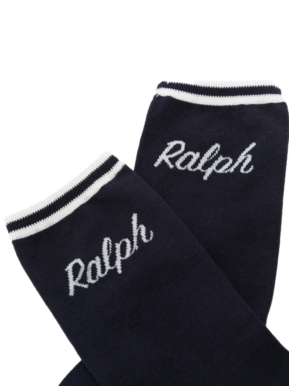 Polo Ralph Lauren Drie paar Polo Bear intarsiagebreide sokken Beige