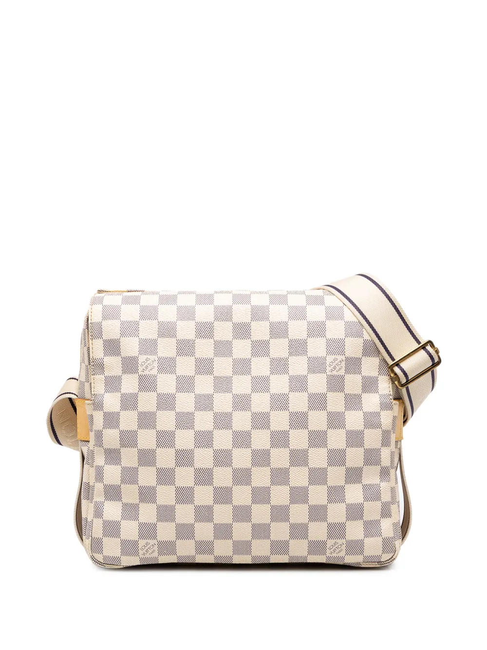 Louis Vuitton Pre-Owned 2006 Damier Azur Naviglio crossbody bag - Bianco