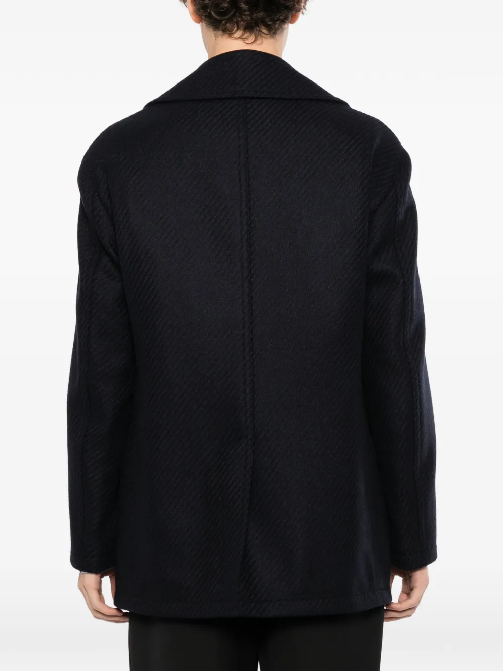 Tagliatore Jas met dubbele rij knopen Blauw