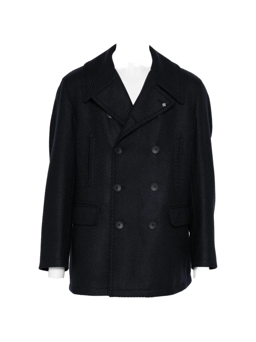 Tagliatore double-breasted coat - Blu