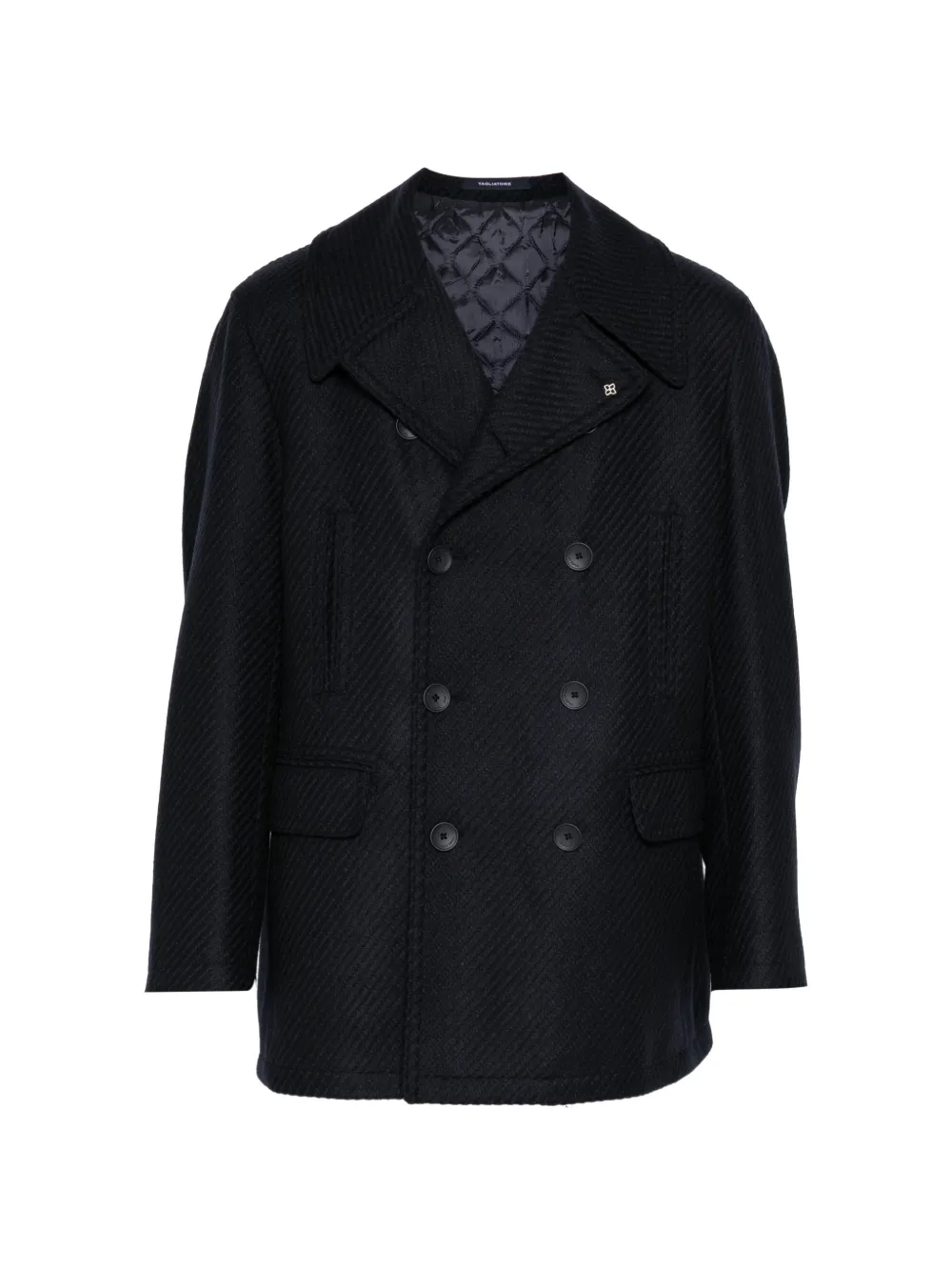 Tagliatore double-breasted coat - Bleu Tagliatore double-breasted coat - Bleu