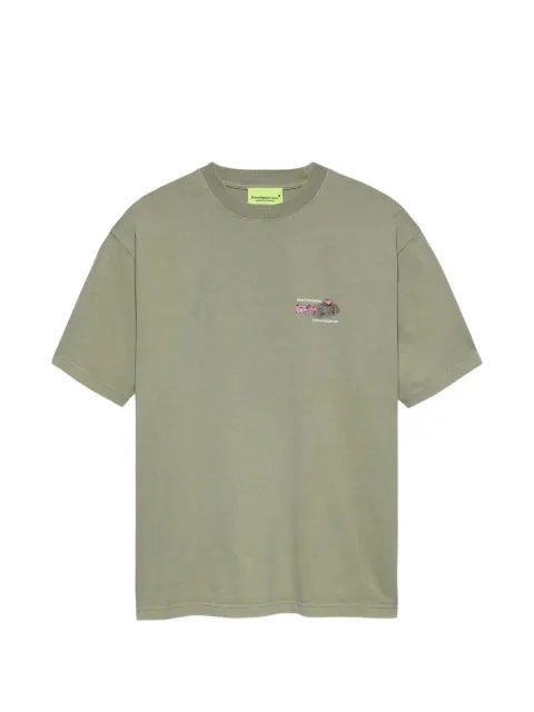 NEW AMSTERDAM lotus-print T-shirt