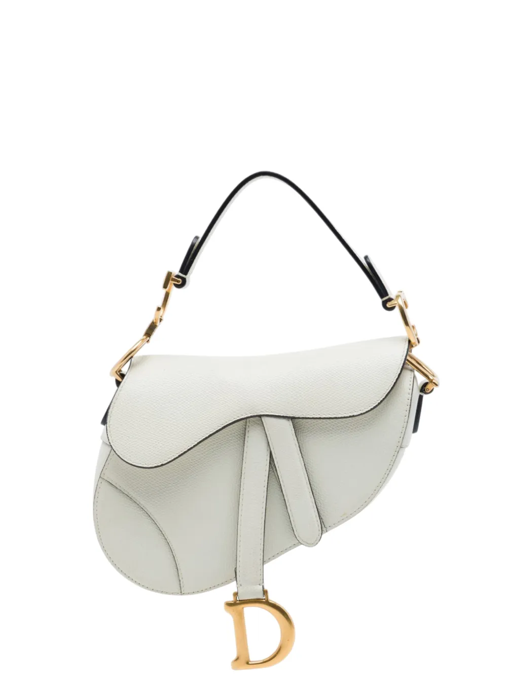 Christian Dior Pre-Owned 2019 mini Saddle Bag - Weiß