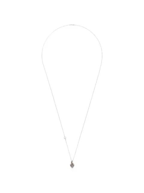 WERKSTATT:MÜNCHEN Thank You plectrum-pendant necklace