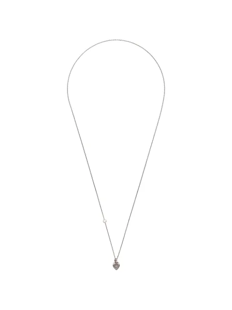 WERKSTATT:MÜNCHEN Thank You plectrum-pendant necklace