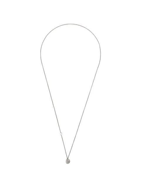 WERKSTATT:MÜNCHEN peace-sign pendant necklace