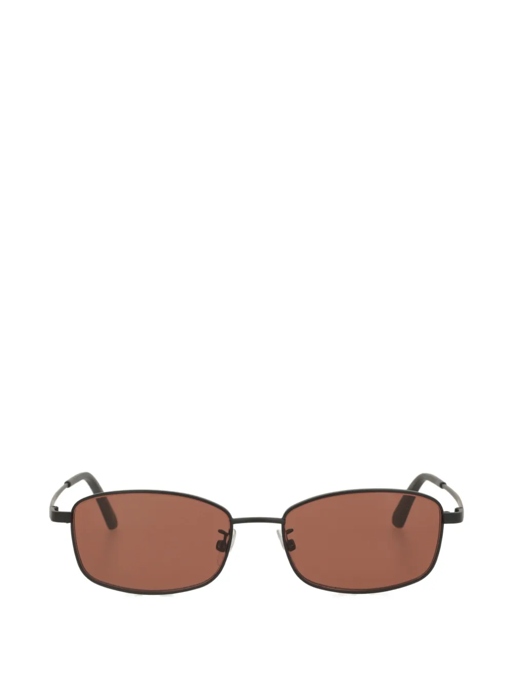 OUR LEGACY Library Sonnenbrille mit eckigem Gestell - Schwarz