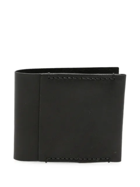 WERKSTATT:MÜNCHEN silver-clip leather card case