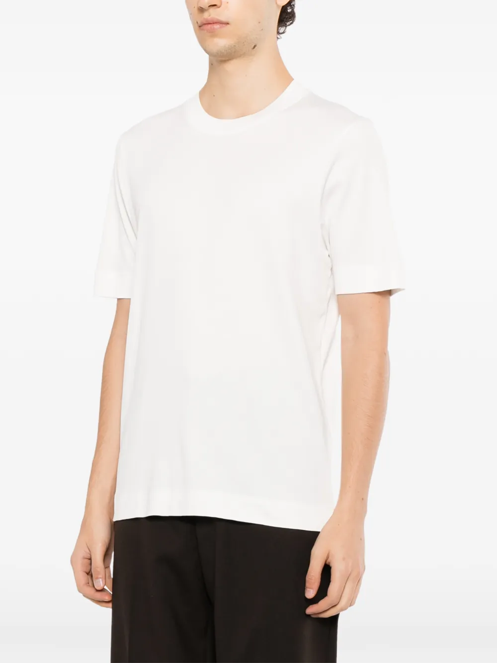 Tagliatore T-shirt met ronde hals Wit