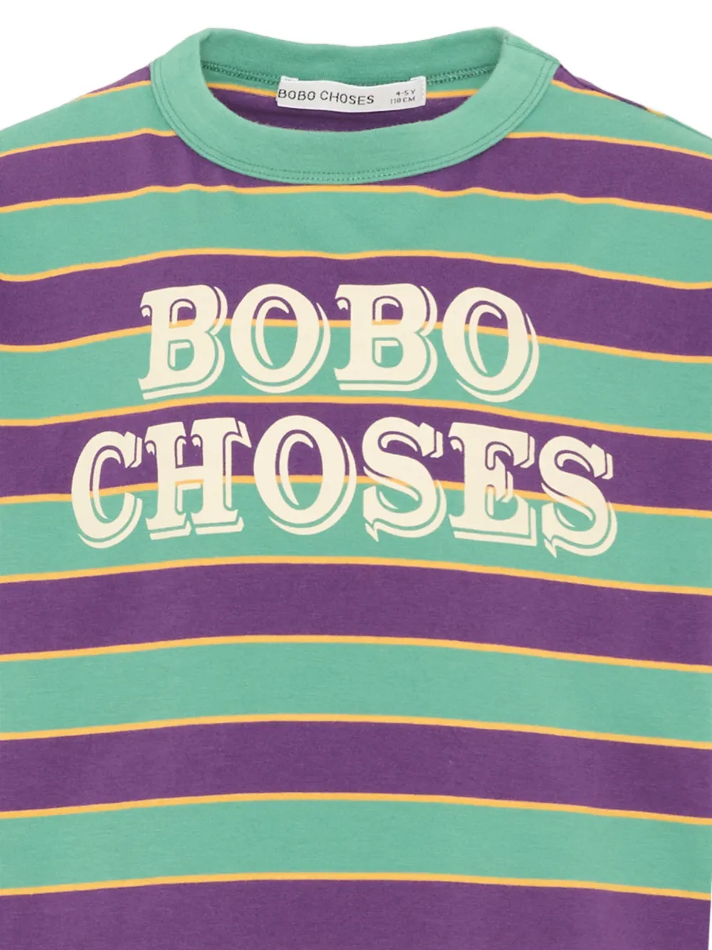 Bobo Choses Gestreept T-shirt Groen
