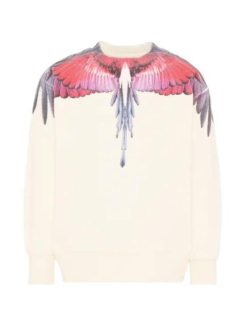 COUNTY OF MILAN Wings-print sweatshirt 