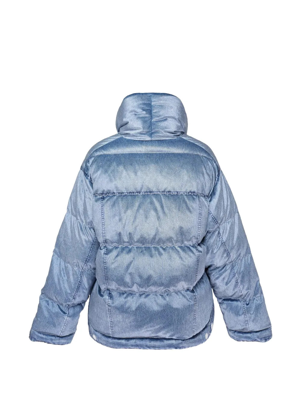 rag & bone Angie cropped puffer jacket Blauw