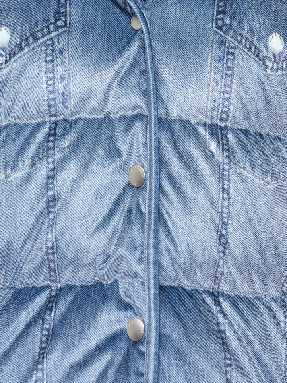 rag & bone Angie cropped puffer jacket Blauw