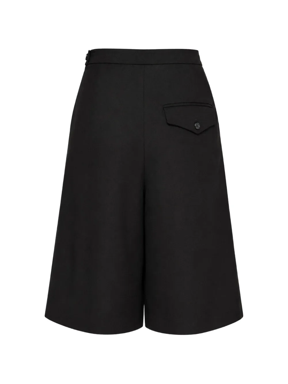 pushBUTTON Flared plooirok Zwart