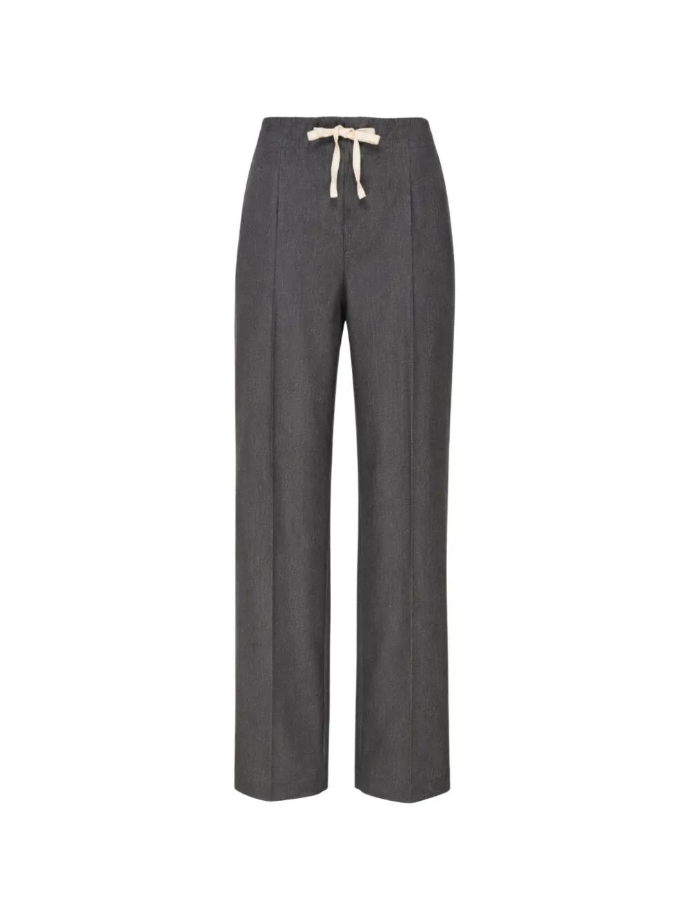 SONIA CARRASCO pleated drawstring wool trousers