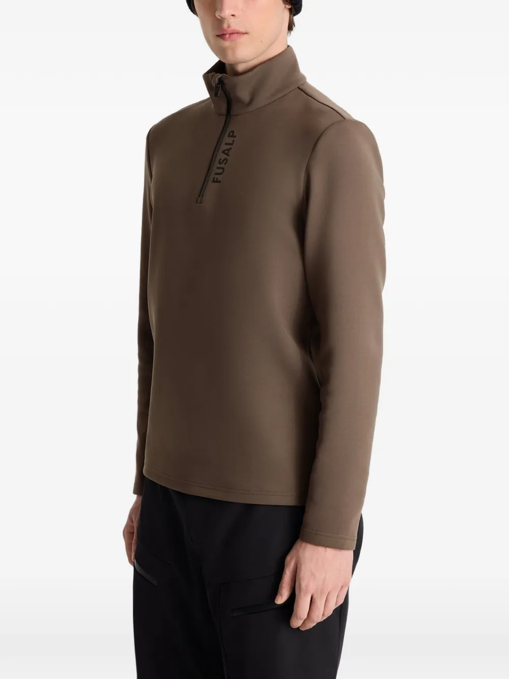 Fusalp Timothy logo-print base layer Bruin