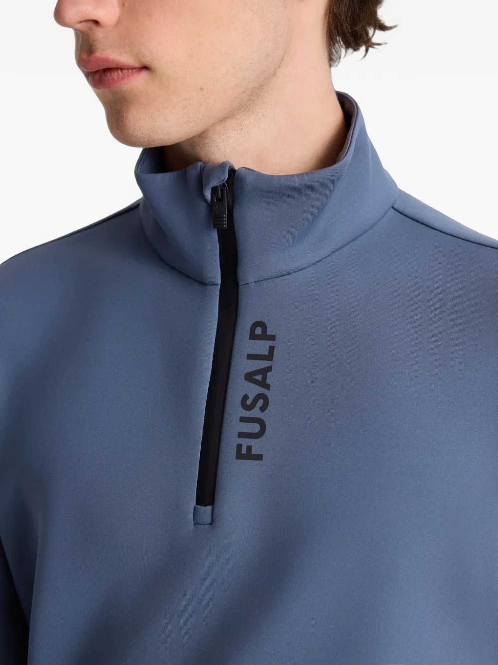 Fusalp Timothy zip-up ski top Blauw