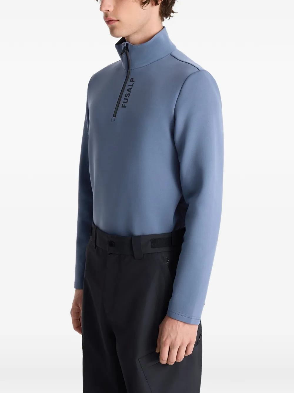 Fusalp Timothy zip-up ski top Blauw