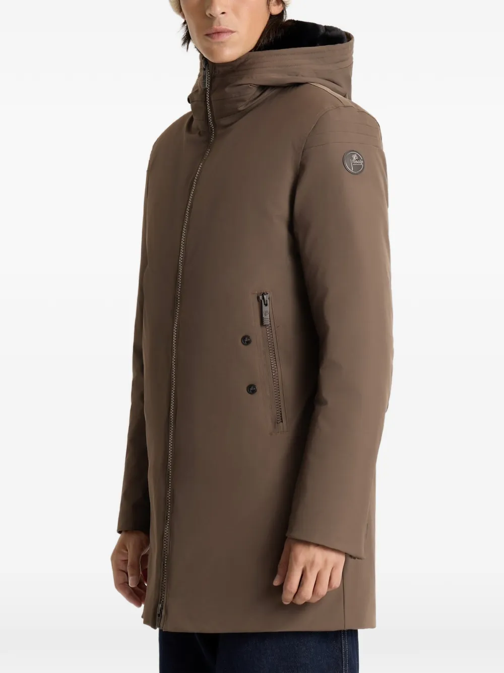Fusalp Gezi hooded coat Bruin