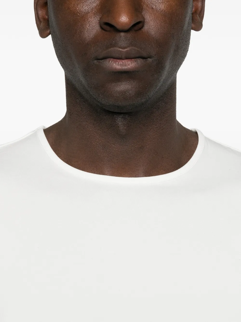 Nomen Nescio T-shirt met zijsplit Wit