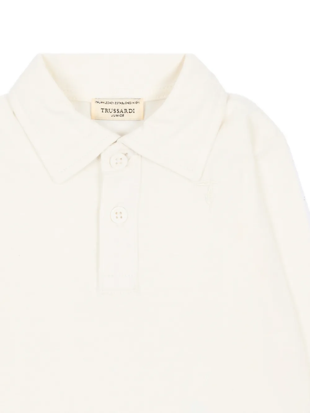 TRUSSARDI JUNIOR Poloshirt met lange mouwen Wit