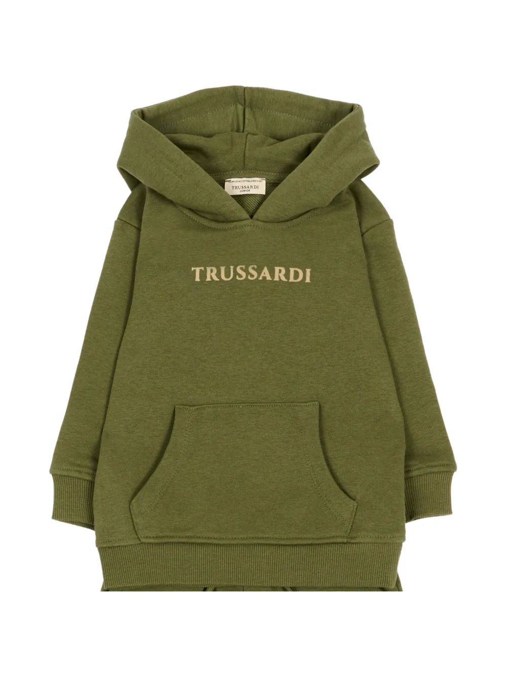 TRUSSARDI JUNIOR Trainingspak met geborduurd logo Groen