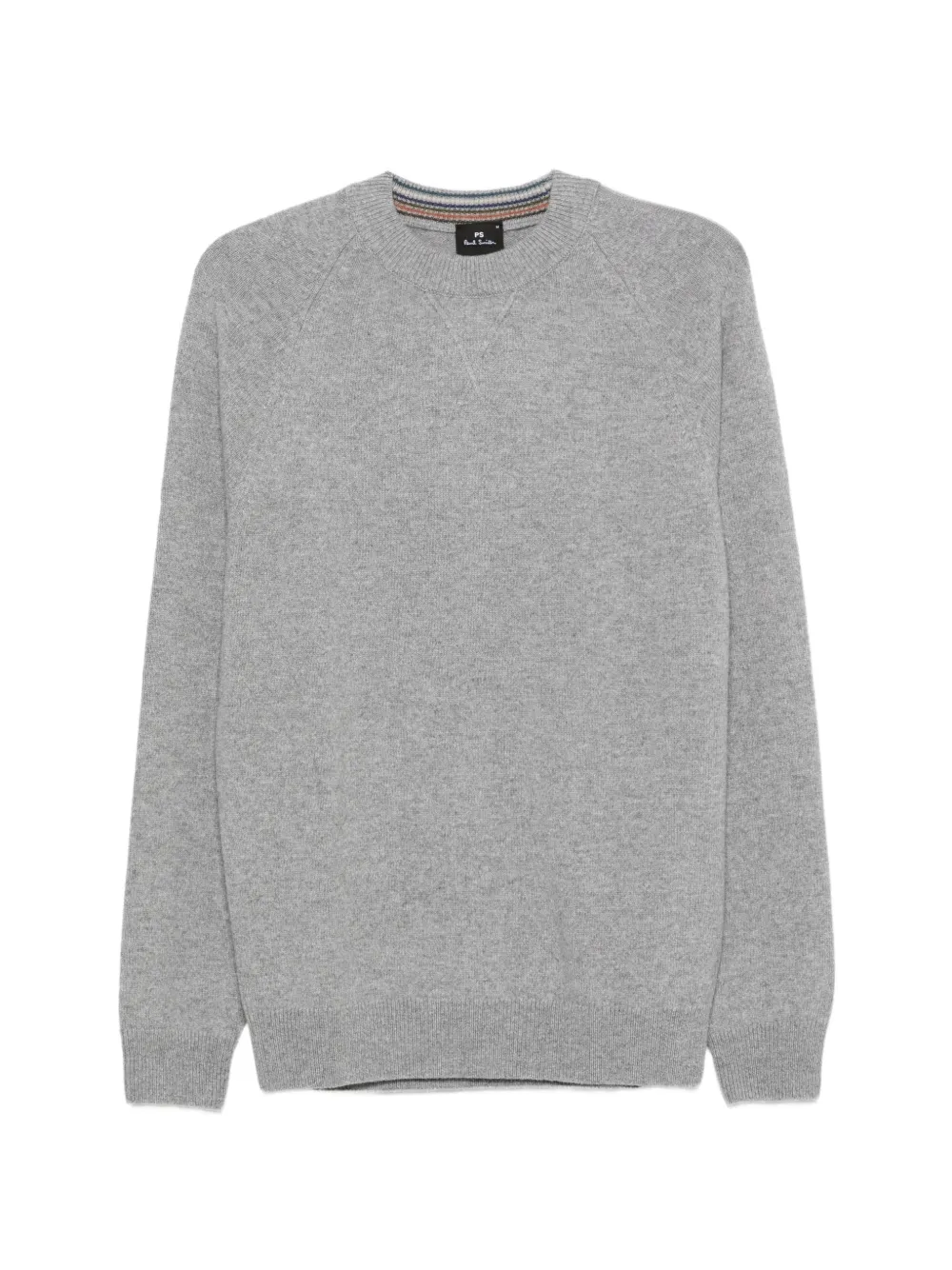 PS Paul Smith merino wool raglan-sleeve sweater - Gris PS Paul Smith merino wool raglan-sleeve sweater - Gris