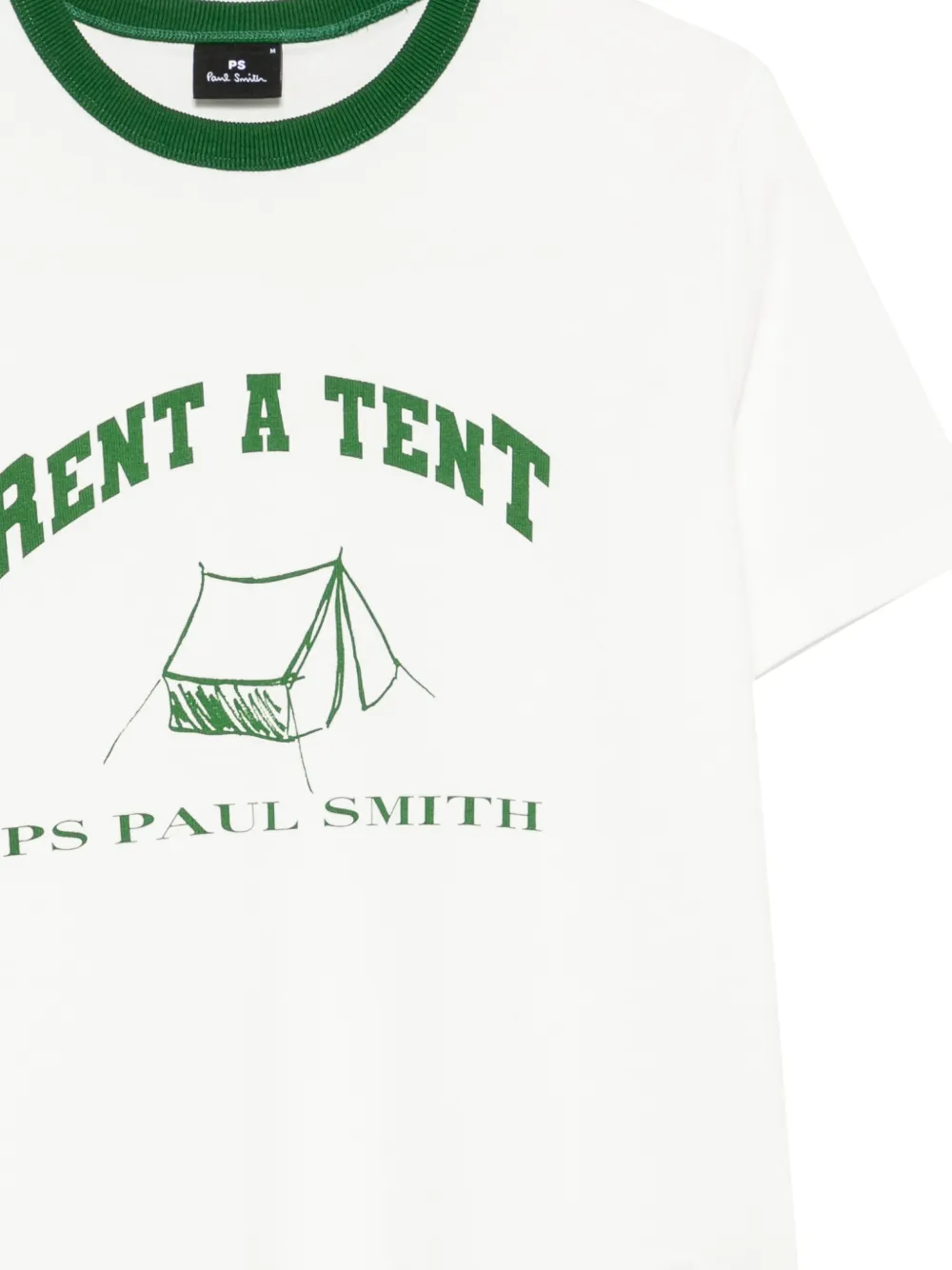 PS Paul Smith T-shirt met print Wit