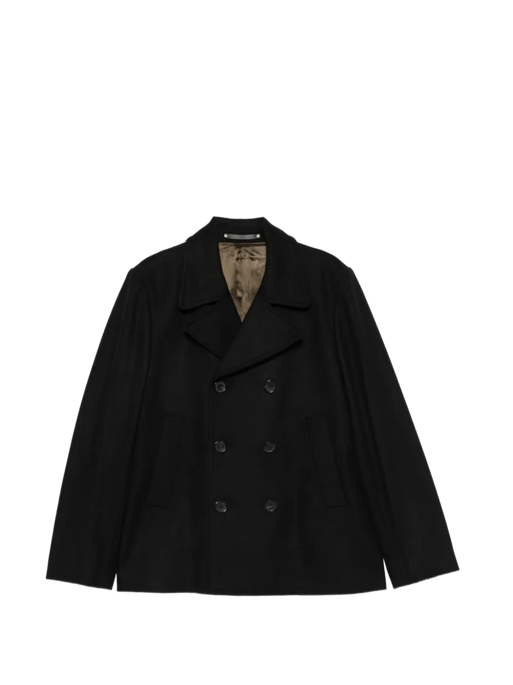 PS Paul Smith double-breasted peacoat - Nero