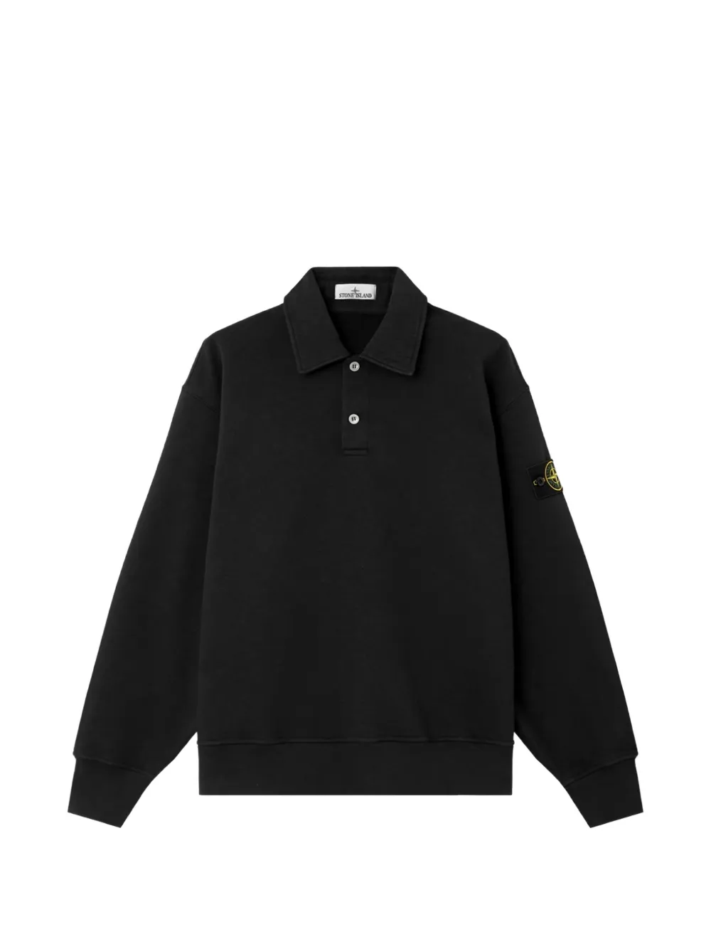 Stone Island 6100054 logo-patch polo shirt