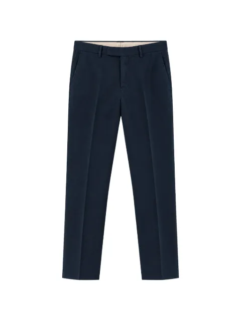 PT Torino logo-plaque tailored trousers