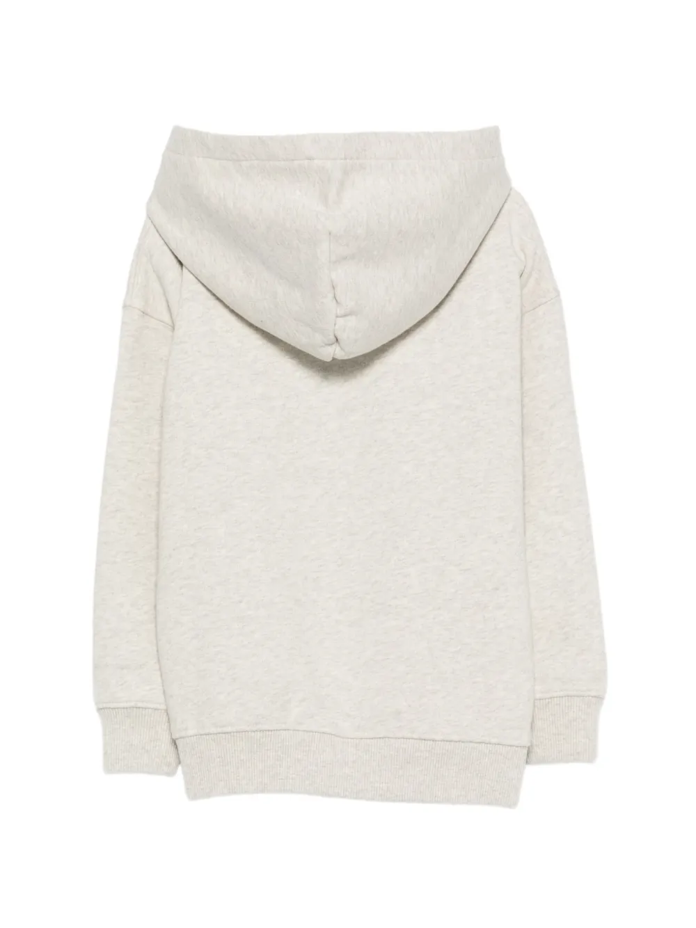 MC2 Saint Barth Kids Hoodie met luipaardpatch Grijs