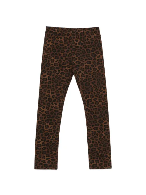 MC2 Saint Barth Kids Rosy leopard-print trousers