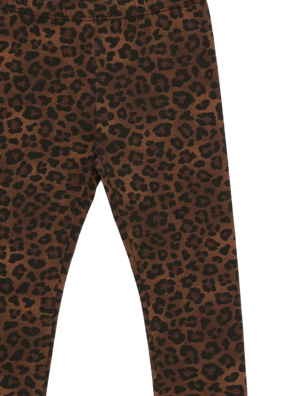 MC2 Saint Barth Kids Rosy broek met luipaard-print Bruin