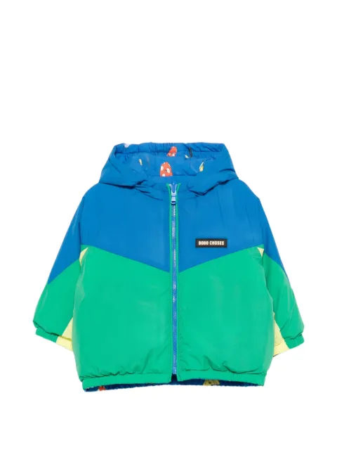 Bobo Choses colour-block hooded jacket