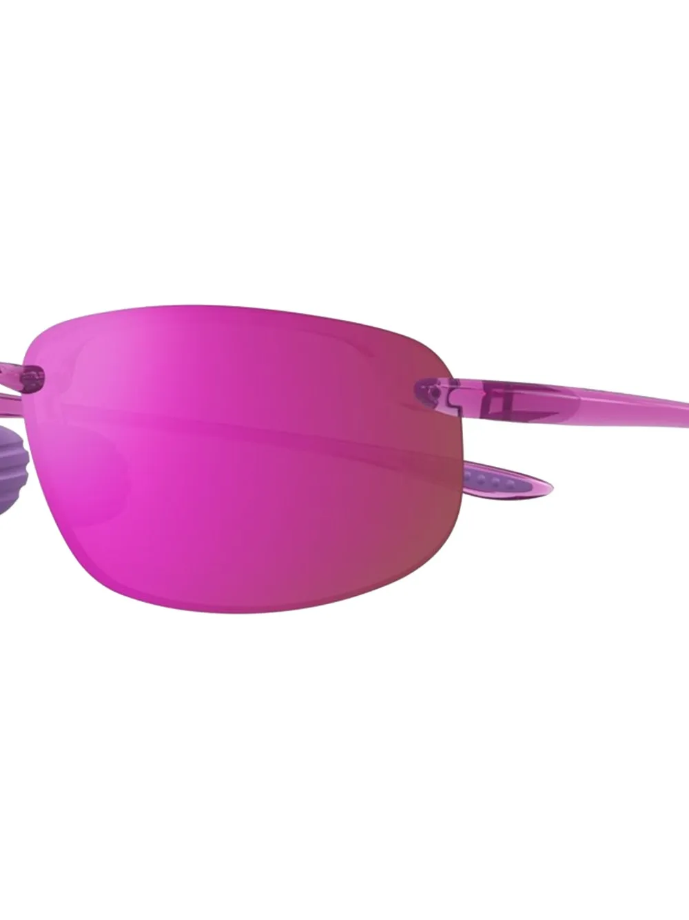 Maui Jim Ho'okipa zonnebril met randloos montuur Roze