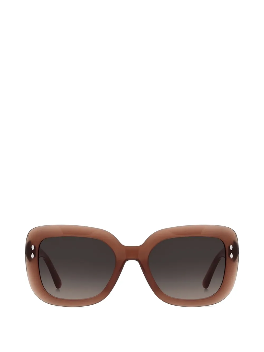 Isabel Marant Eyewear oversized-frame sunglasses - Marrone