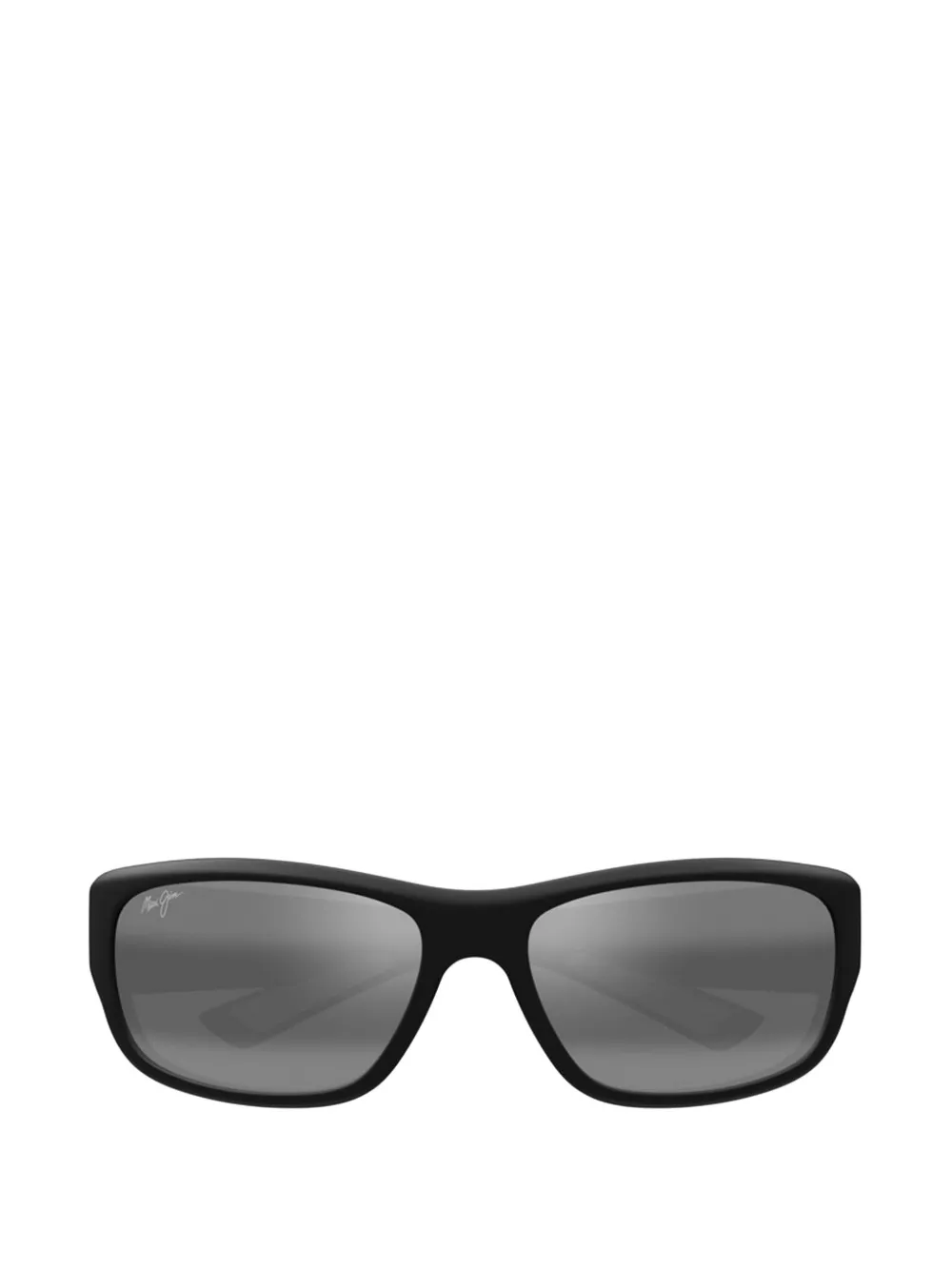 Maui Jim Ma'ukele Sonnenbrille mit eckigem Gestell - Schwarz