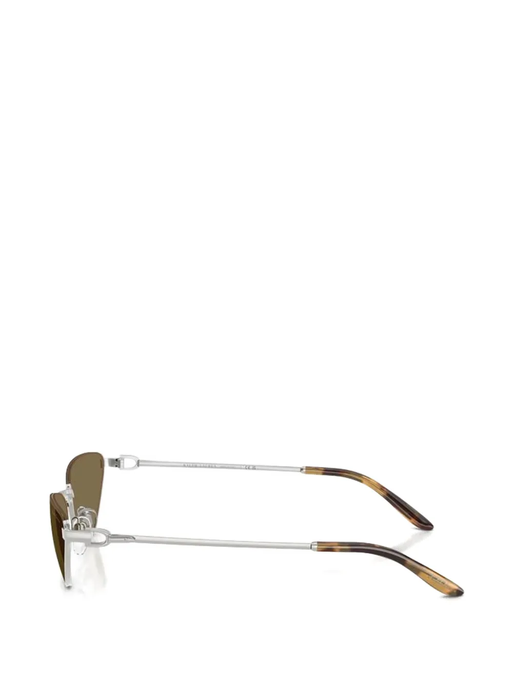POLO RALPH LAUREN EYEWEAR Stirrup cat-eye sunglasses Zilver