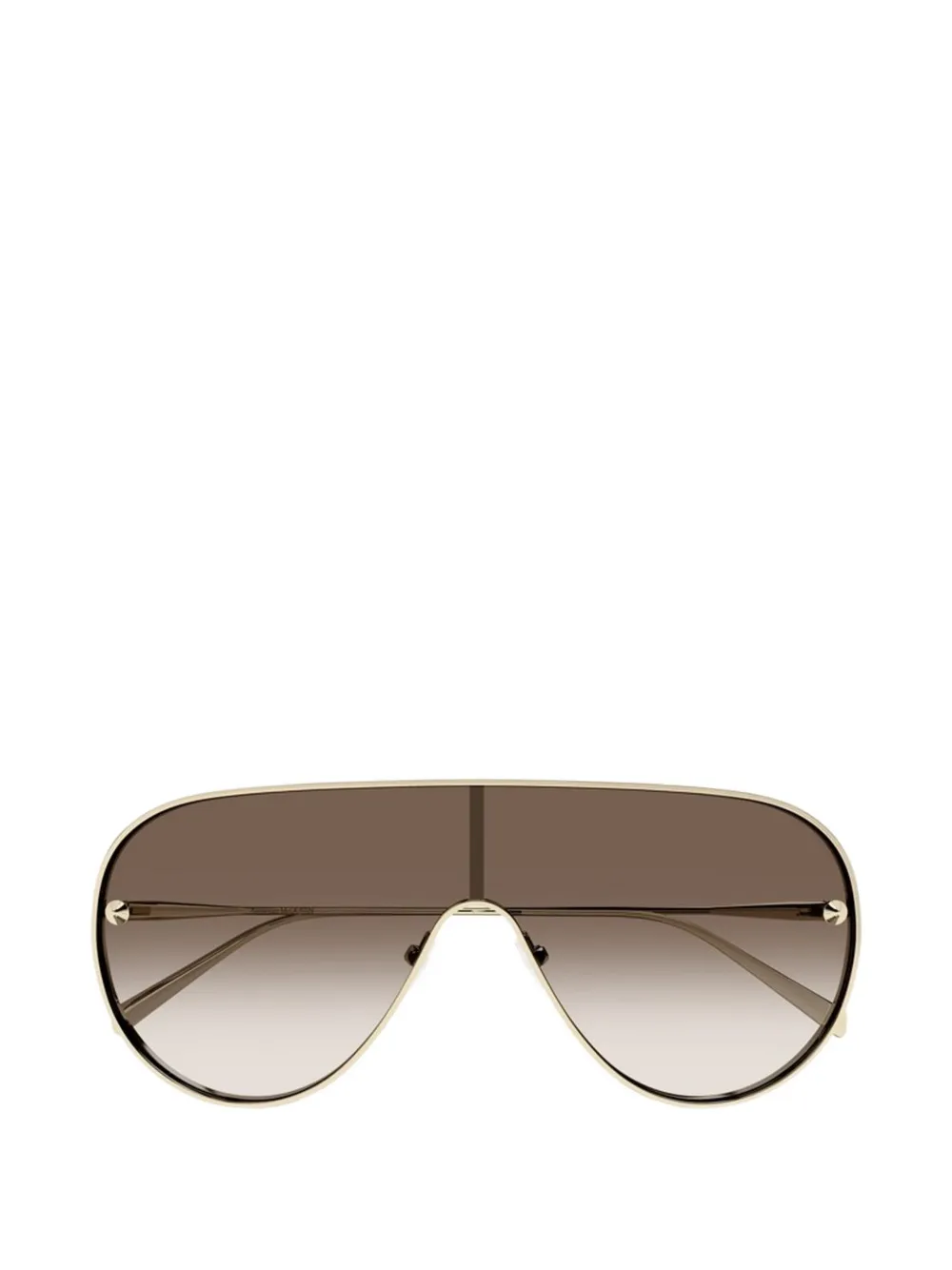 Alexander McQueen lunettes de soleil à monture pilote - Or Alexander McQueen lunettes de soleil à monture pilote - Or