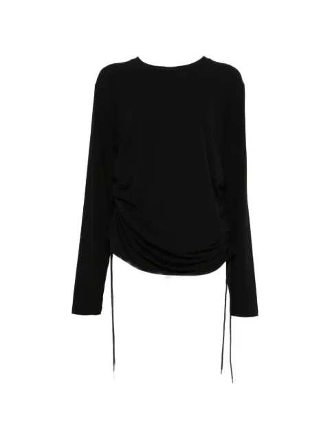 Nomen Nescio drawstring long-sleeve T-shirt