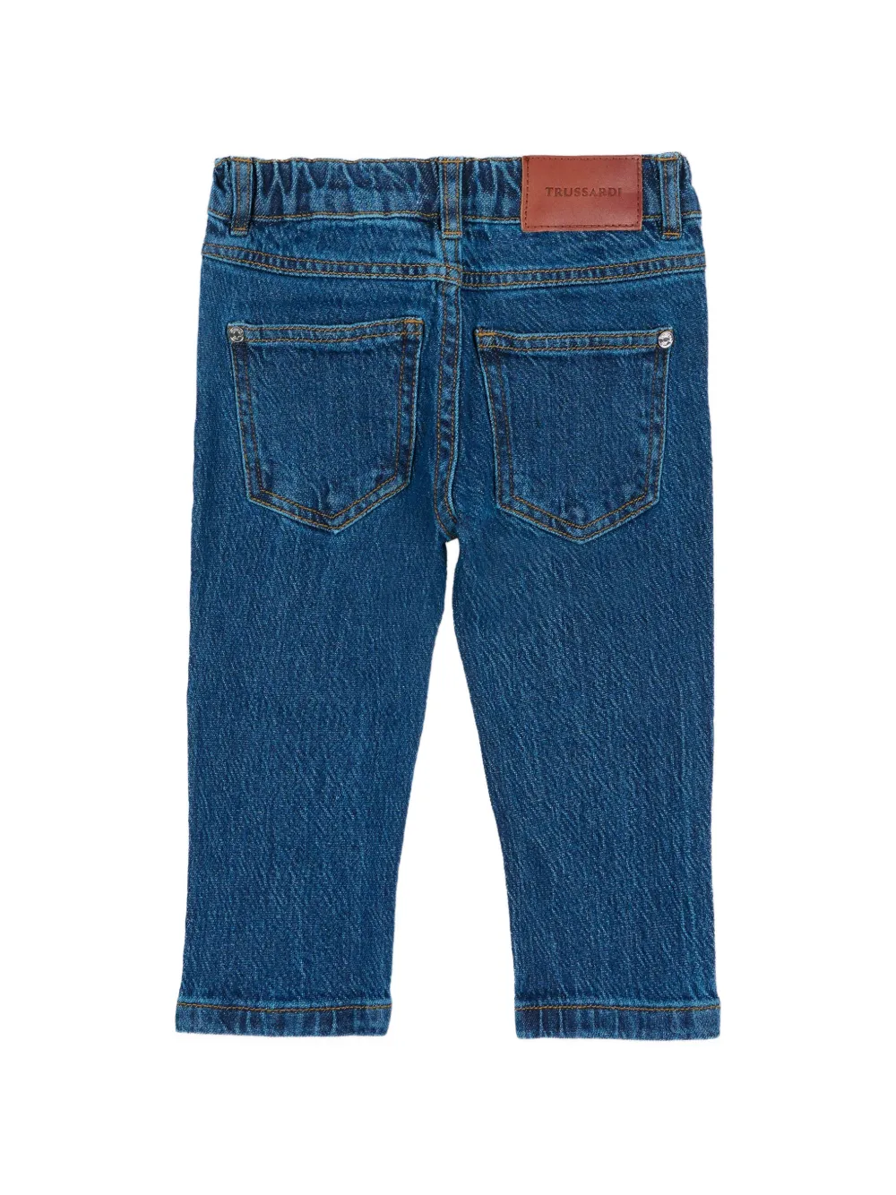 TRUSSARDI JUNIOR Jeans met logopatch Blauw