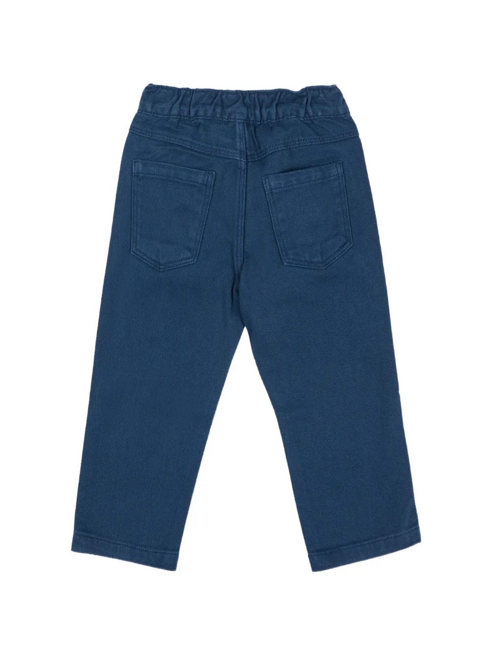 TRUSSARDI JUNIOR Broek met geborduurd logo Blauw